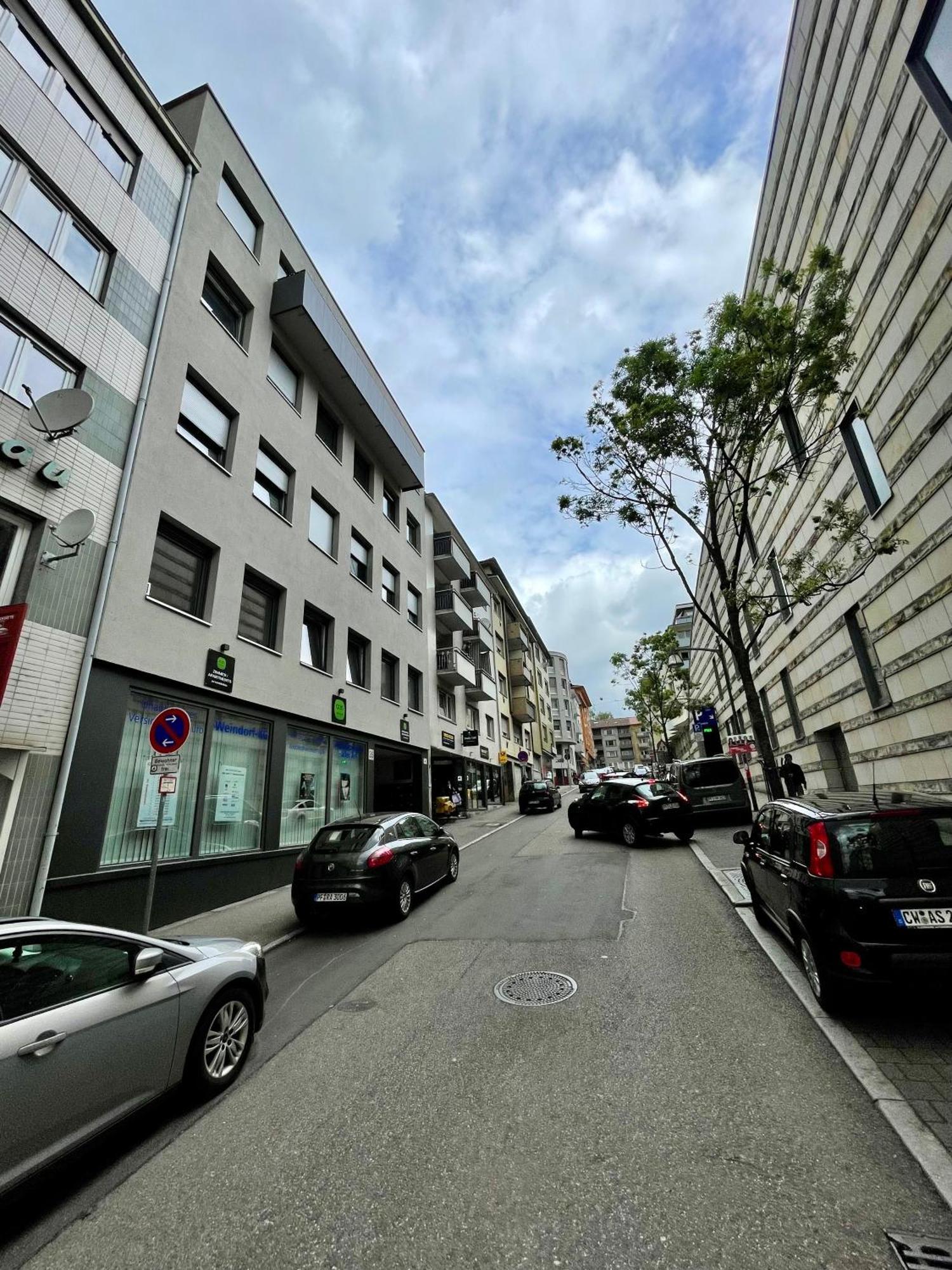 Neu Wunderschoenenes Weisses Apartament Am Schloessle Zentrum Goldstadt Pforzheim Exterior photo
